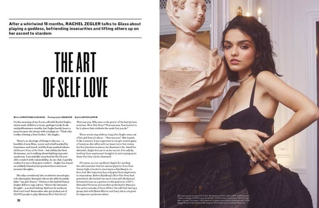 The Art of Self Love: Rachel Zegler — Glass Magazine