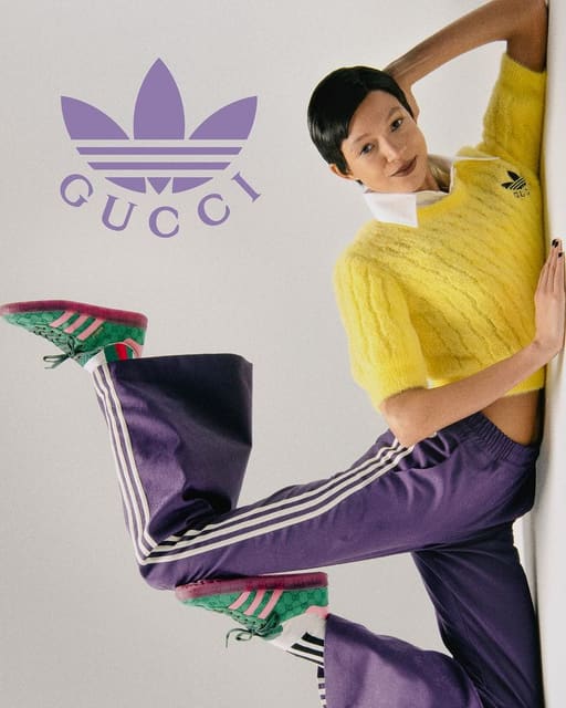 GUCCI ADIDAS CAMPAIGN 2023 Campaign — Gucci