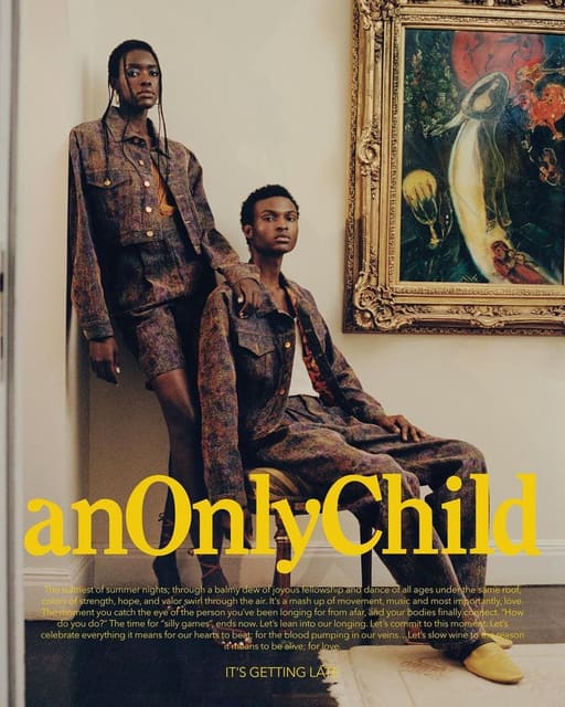 anOnlyChild S/S 23 Campaign — anOnlyChild