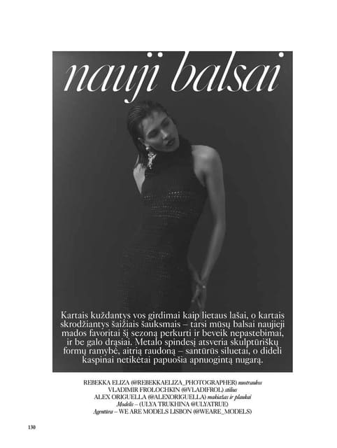 New Voices — L'Officiel Lithuania