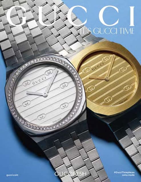 Gucci 25H Watch Campaign — Gucci
