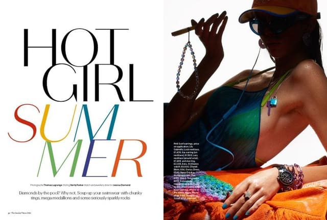 Hot Girl Summer — The Sunday Times Style Magazine UK