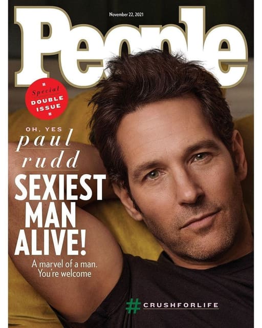 People Magazine Sexiest Man Alive x Paul... — People Magazine