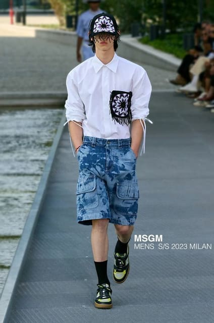 MSGM S/S 23 Men's Show — MSGM