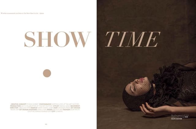 Show Time — Sorbet Magazine