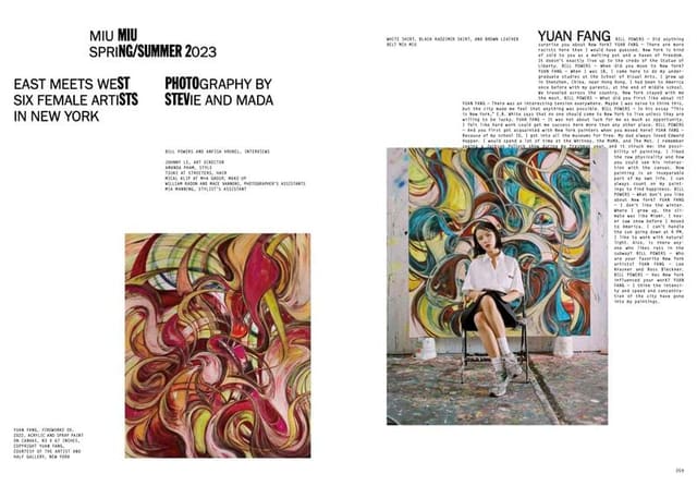 EAST MEETS WEST - SIX FEMALE ARTISTS IN ... — Purple Magazine