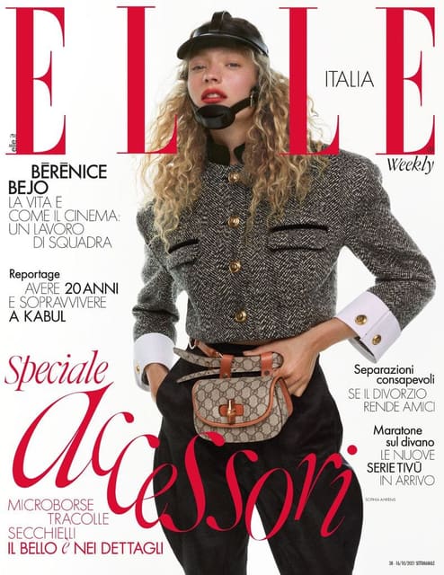 Elle Italia October 16, 2021 Cover — Elle Italia