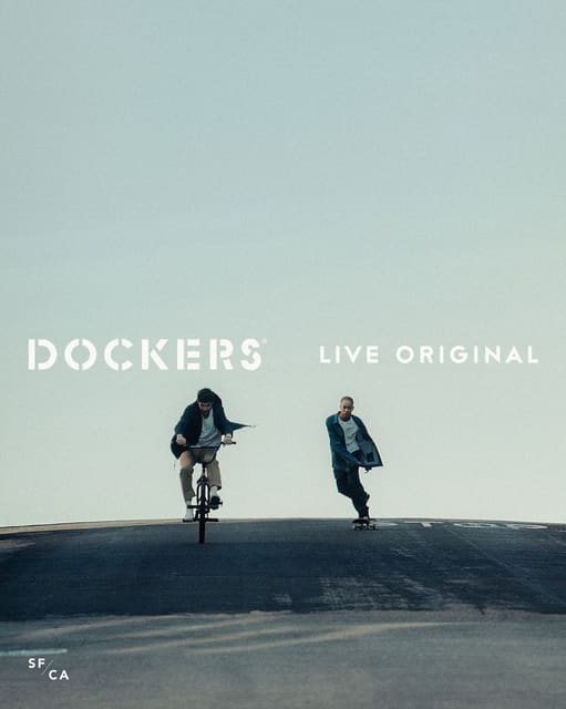 Dockers France Live Original Campaign Spring 2023 — Dockers