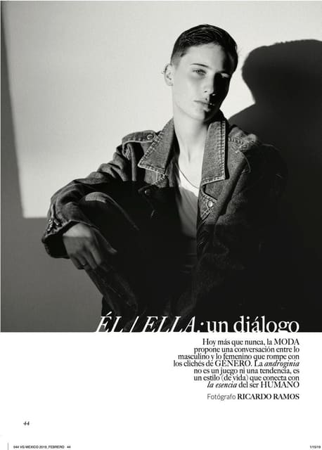 EL / ELLA : Un diálogo — Vogue Mexico
