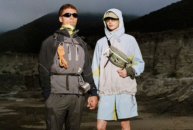 MAISON KITSUNÉ x AND WANDER Spring 2023 — Maison Kitsuné