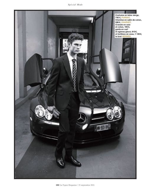 Figaro Special Mode / L'Art de L'automobile — Figaro Homme