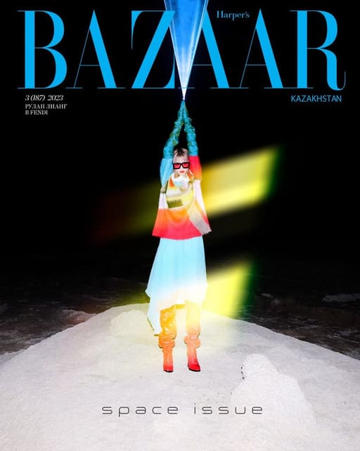 Photography Mannbutte — Harper's Bazaar Kazakhstan