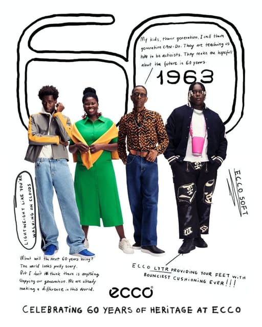 ECCO 60 Years Campaign