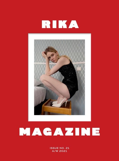 Rika Magazine #21 F/W 2022 Cover — Rika Magazine