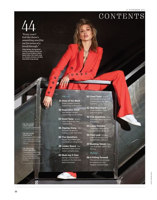 Style Influencer of the Year: Hailey Bal... — WWD