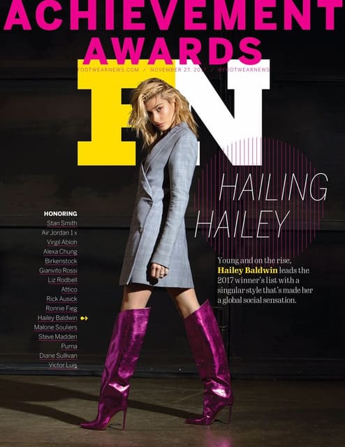 Footwear News Nov 27, 2017 Cover — WWD
