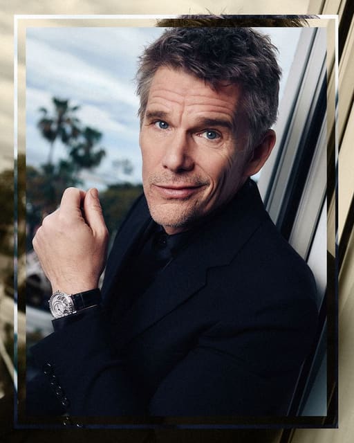 Piaget with Ethan Hawke during Festival de Cannes — Piaget