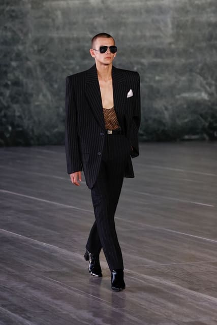 Saint Laurent S/S 24 Men's Show Berlin — Saint Laurent
