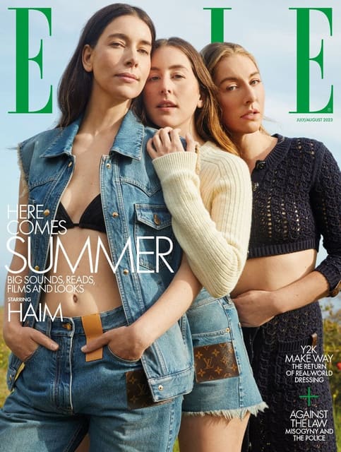 Elle UK July/August 2023 Cover — Elle UK