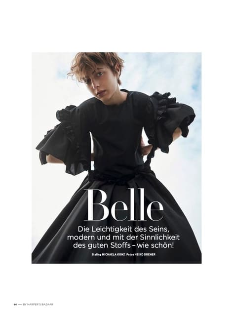 Belle — Harper's Bazaar Germany