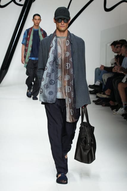 Giorgio Armani S/S 24 Men's Show — Giorgio Armani
