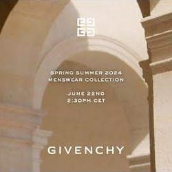 Givenchy S/S 24 Men's Show — Givenchy