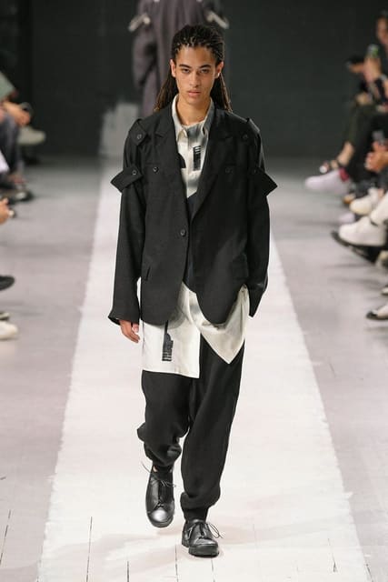 Yohji Yamamoto S/S 24 Men's Show — Yohji Yamamoto