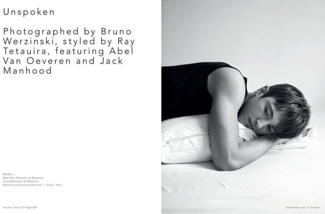 unspoken by Bruno Werzinski — Hunter Fashion Magazine