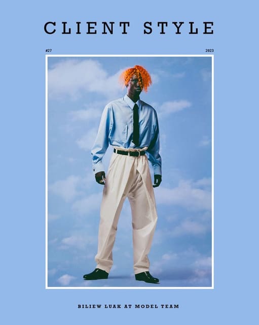 CLIENT Style #27 July 2023 Cover — CLIENT Magazine
