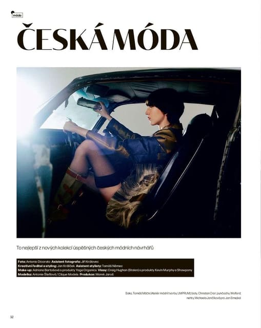 Ceska Moda for Esprit Magazine