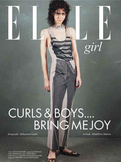 Curls & boys… bring me joy — Elle Romania