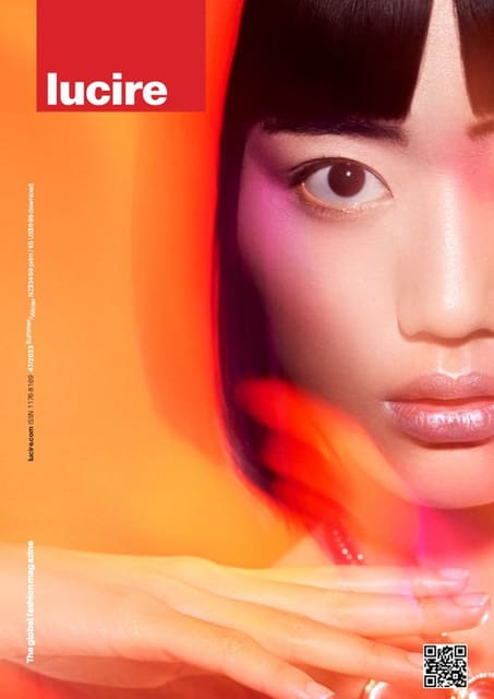 Lucire Magazine Cover with Andrea Kevich... — Lucire Magazine