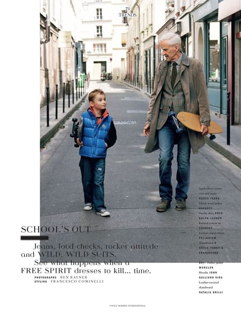 School's Out — Vogue Hommes