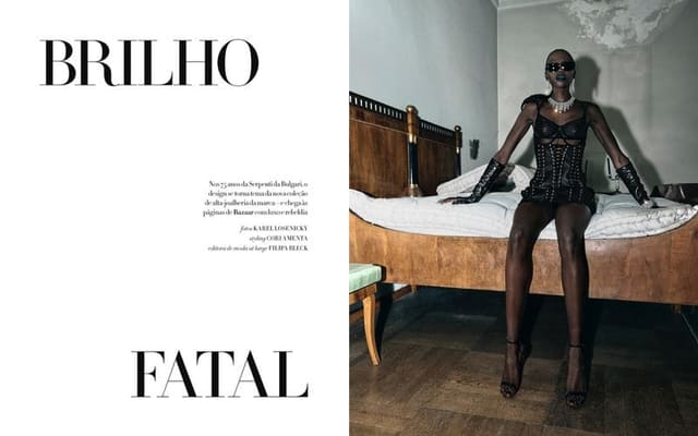 BRILHO FATAL — Harper's Bazaar Brazil