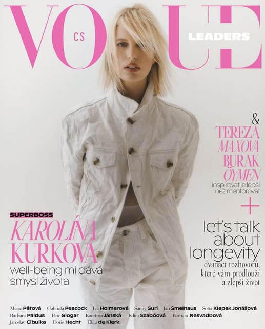 Vogue Czechoslovakia June 2023 Leaders C... — Vogue Czechoslovakia