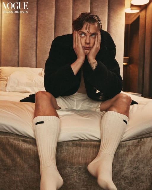 Gustav Magnar Witzroe at home — Vogue Scandinavia