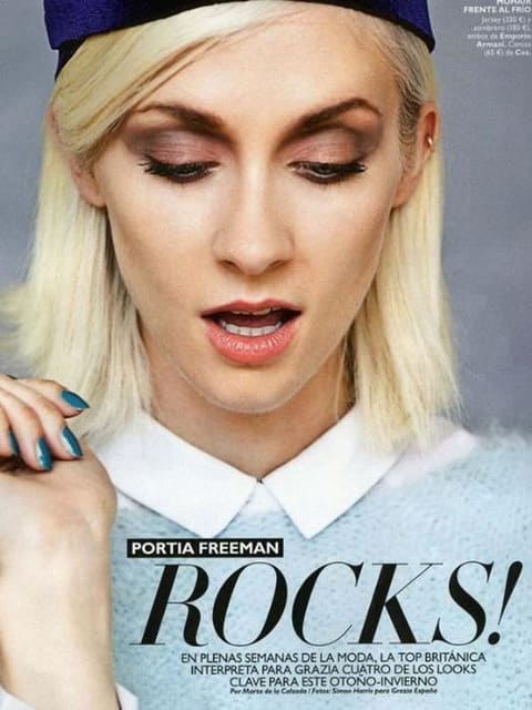 Portia Freeman Rocks! — Grazia Italy