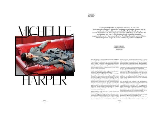 MICHELLE HARPER — Rika Magazine