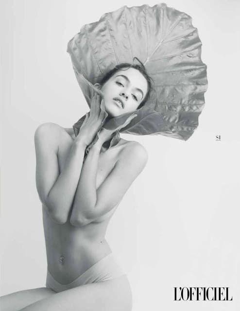 Go green by Noe de la Peña — L'Officiel Russia