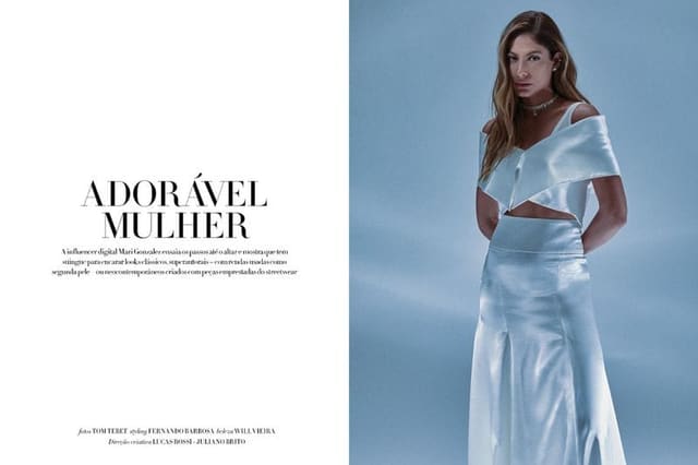 Adoravel Mulher: Mari Gonzales — Harper's Bazaar Brazil Noiva