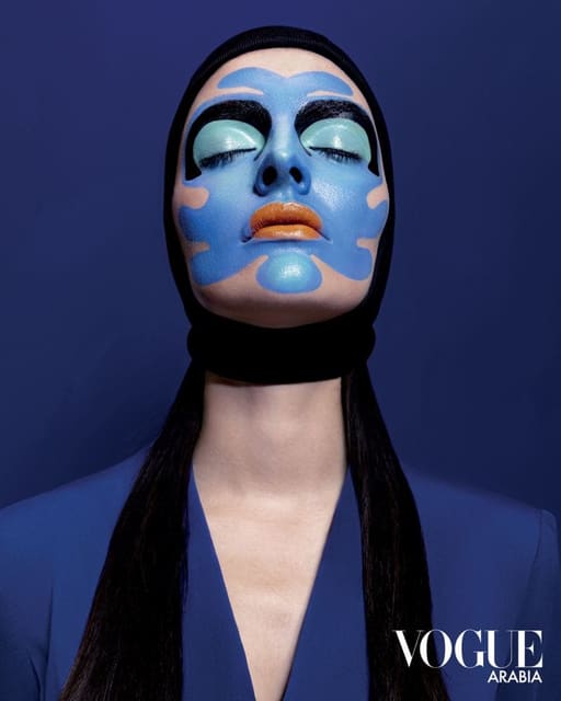 Playing The Blues — Vogue Arabia