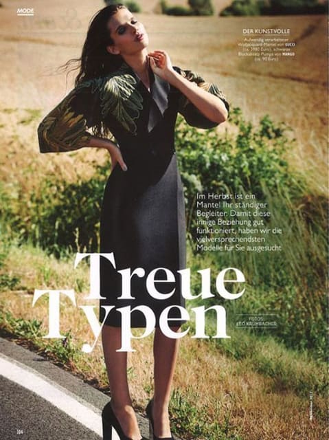 Natalia Oberhanss by Leo Krumbacher — Cosmopolitan Germany