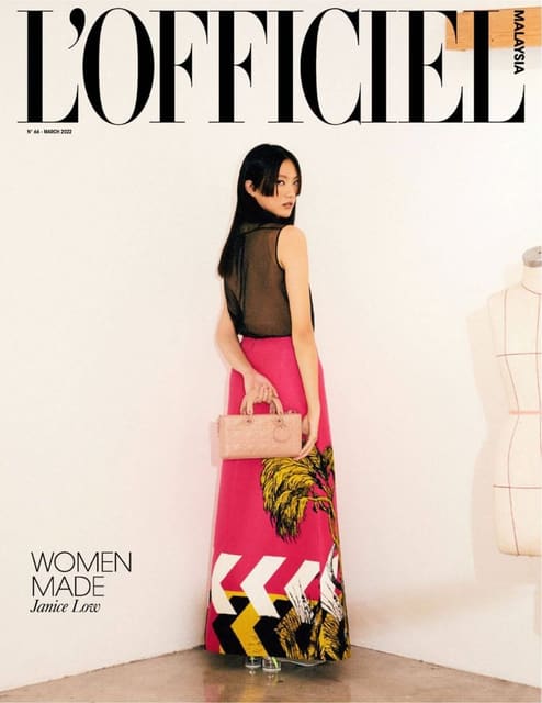 L'Officiel Malaysia March 2022 Cover — L'Officiel Malaysia