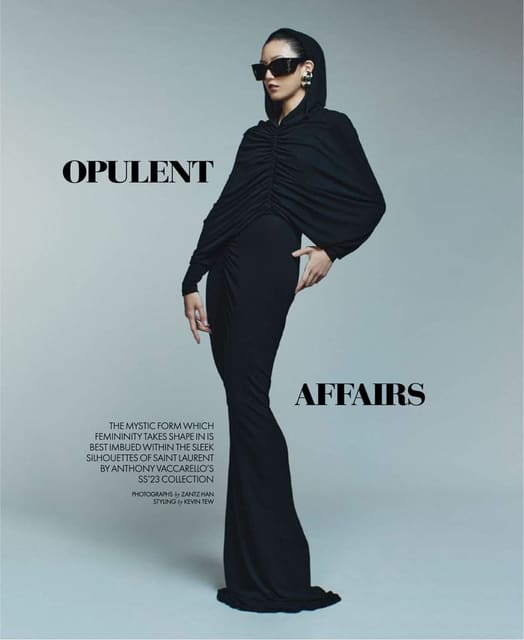 OPULENT AFFAIRS — Elle Singapore