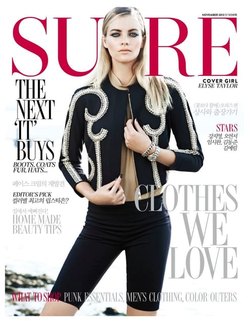 SURE Magazine November 2013 Cover — Sure Magazine