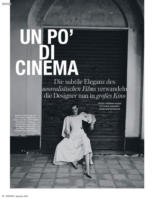 Un Po' di Cinema — Madame Germany