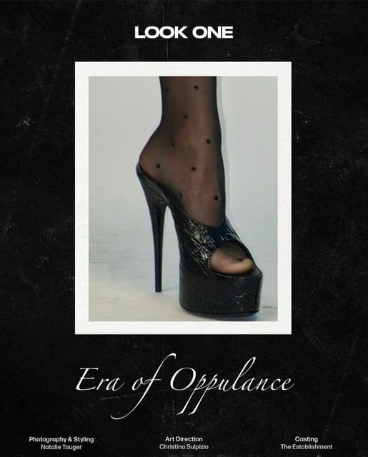ERA OF OPULENCE — LOOK ONE