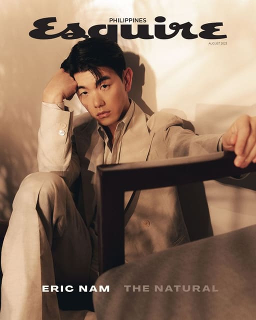 Esquire Philippines August 2023 Cover by Borgy Angeles: Eric Nam — Esquire Philippines