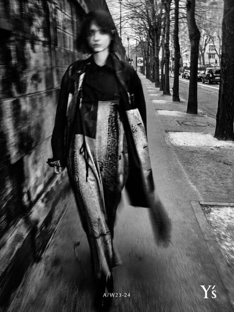 Y’s lookbook a/w 23 — Yohji Yamamoto