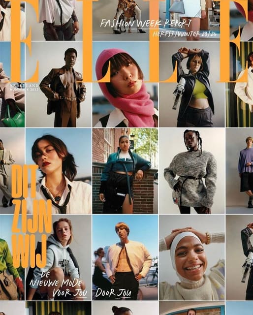 Elle Netherlands September 2023 Cover — Elle Netherlands